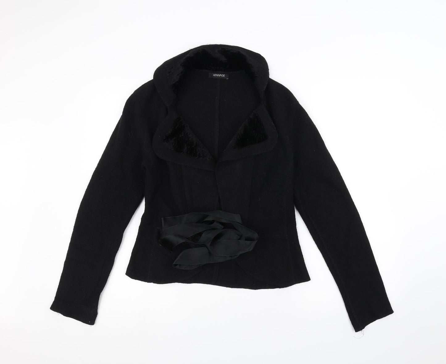 APANAGE Womens Black   Jacket  Size 12
