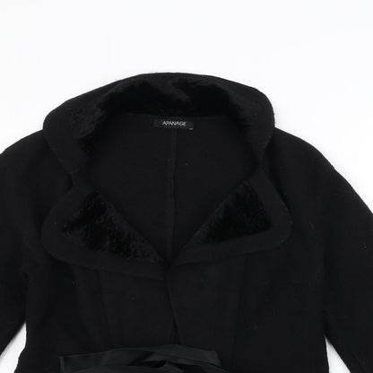 APANAGE Womens Black   Jacket  Size 12