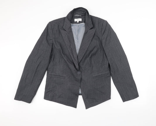 Womens UK Size 16 Marks and Spencer Grey Jacket