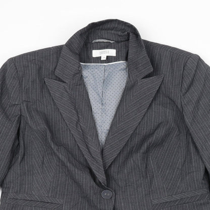Womens UK Size 16 Marks and Spencer Grey Jacket
