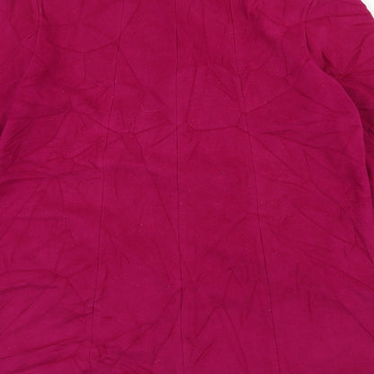 Womens UK Size L CC Pink Overcoat