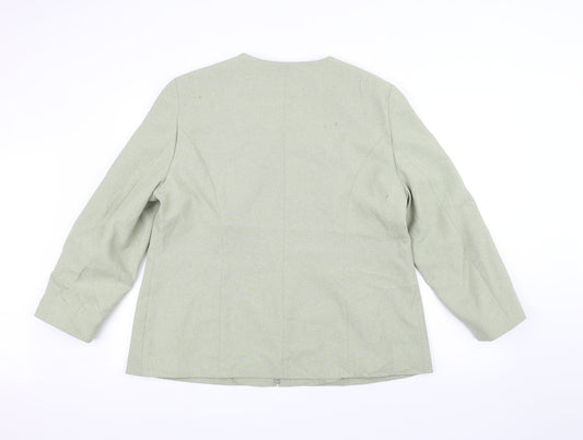 Womens UK Size 18 Littlewoods Green Jacket