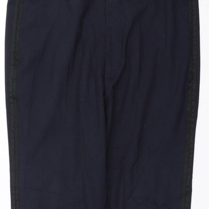 Womens UK Size 26 H&M Regular Fit  Blue Trousers