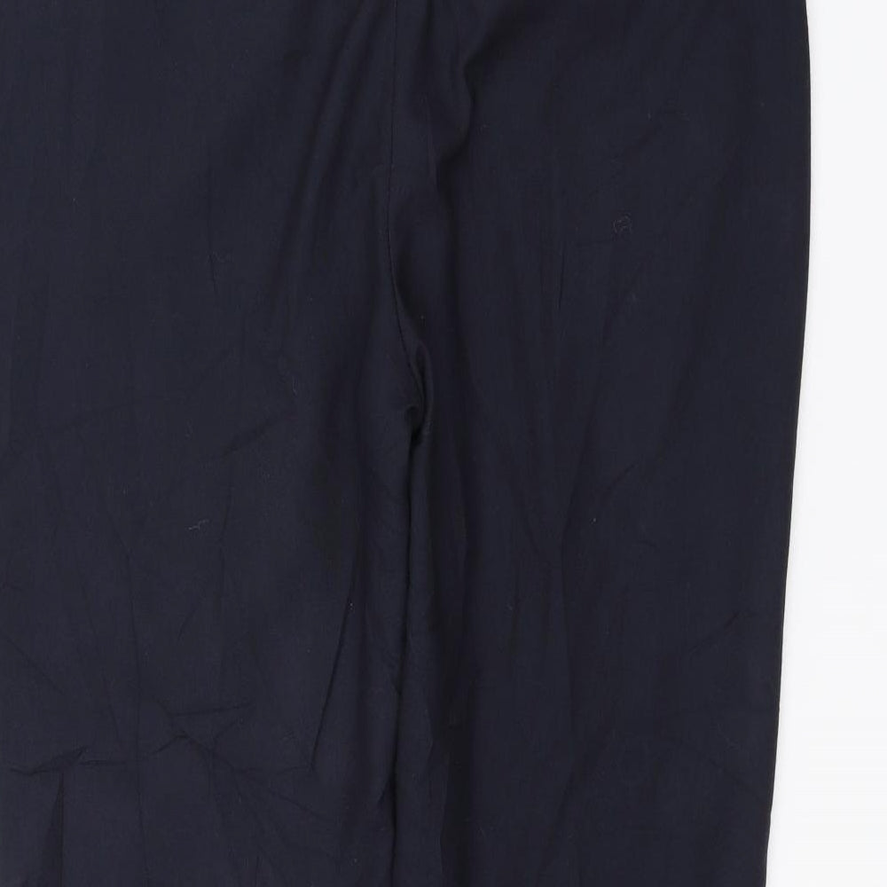 Womens UK Size 26 H&M Regular Fit  Blue Trousers
