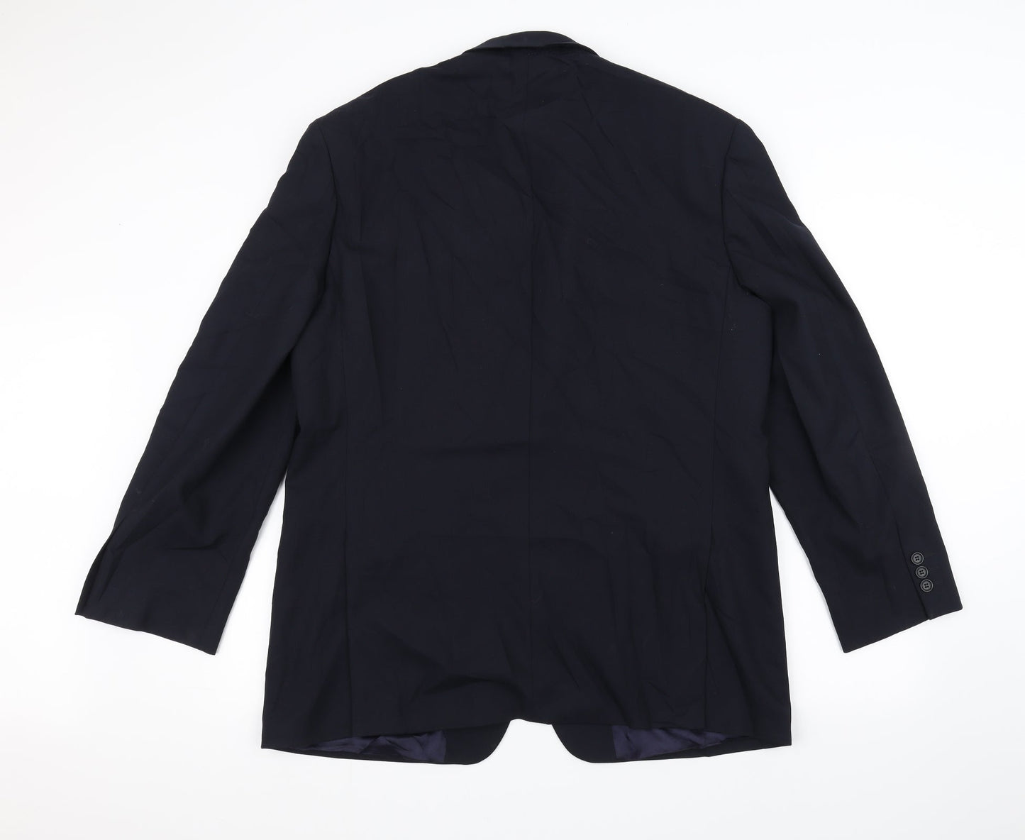 Mens UK Size 42 Marks and Spencer Regular Blue Suit Jacket