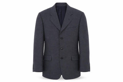 Preworn Mens Blue   Jacket Suit Jacket Size 40