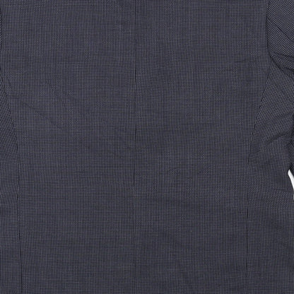 Preworn Mens Blue   Jacket Suit Jacket Size 40