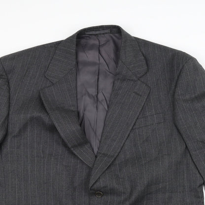 Mens UK Size 38 Greenwoods Regular Black Suit Jacket