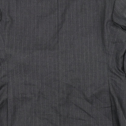 Mens UK Size 38 Greenwoods Regular Black Suit Jacket