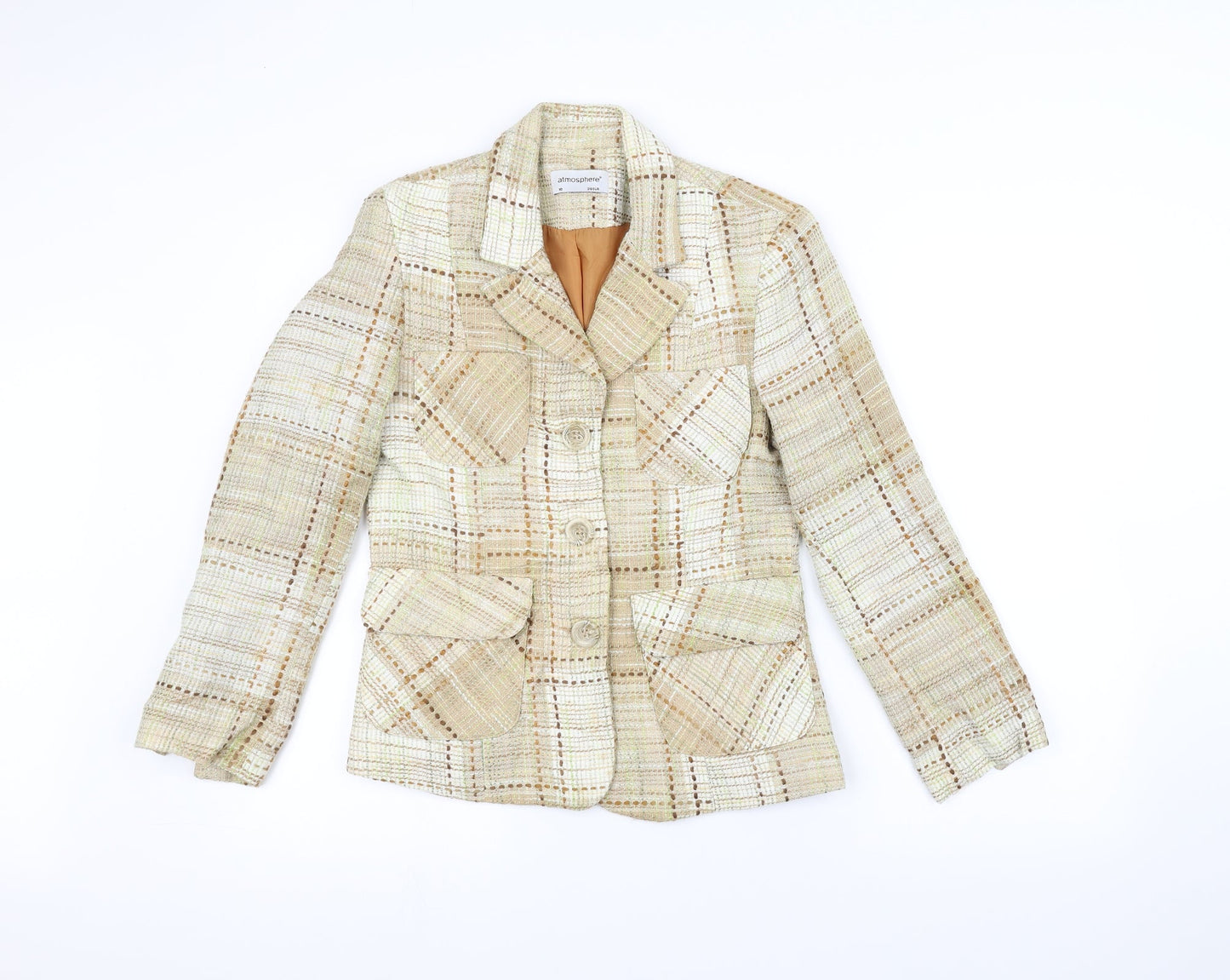 Womens UK Size 10 Atmosphere Brown Jacket