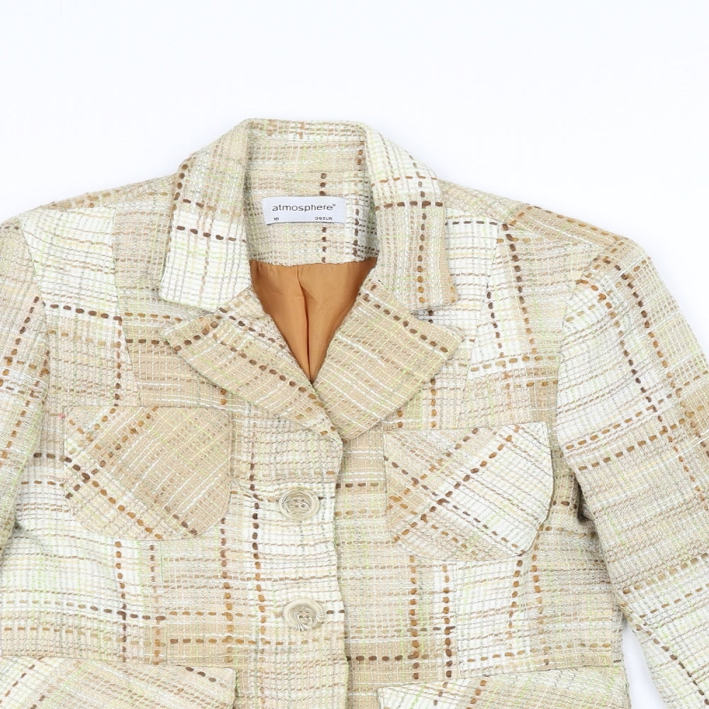 Womens UK Size 10 Atmosphere Brown Jacket