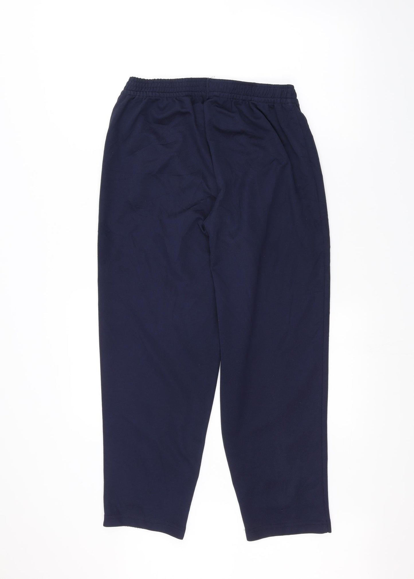 Womens UK Size 14 Preworn Regular Fit Sweatpants Blue Trousers