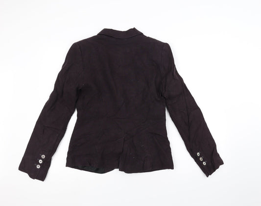 H&M Womens Purple   Jacket  Size 10