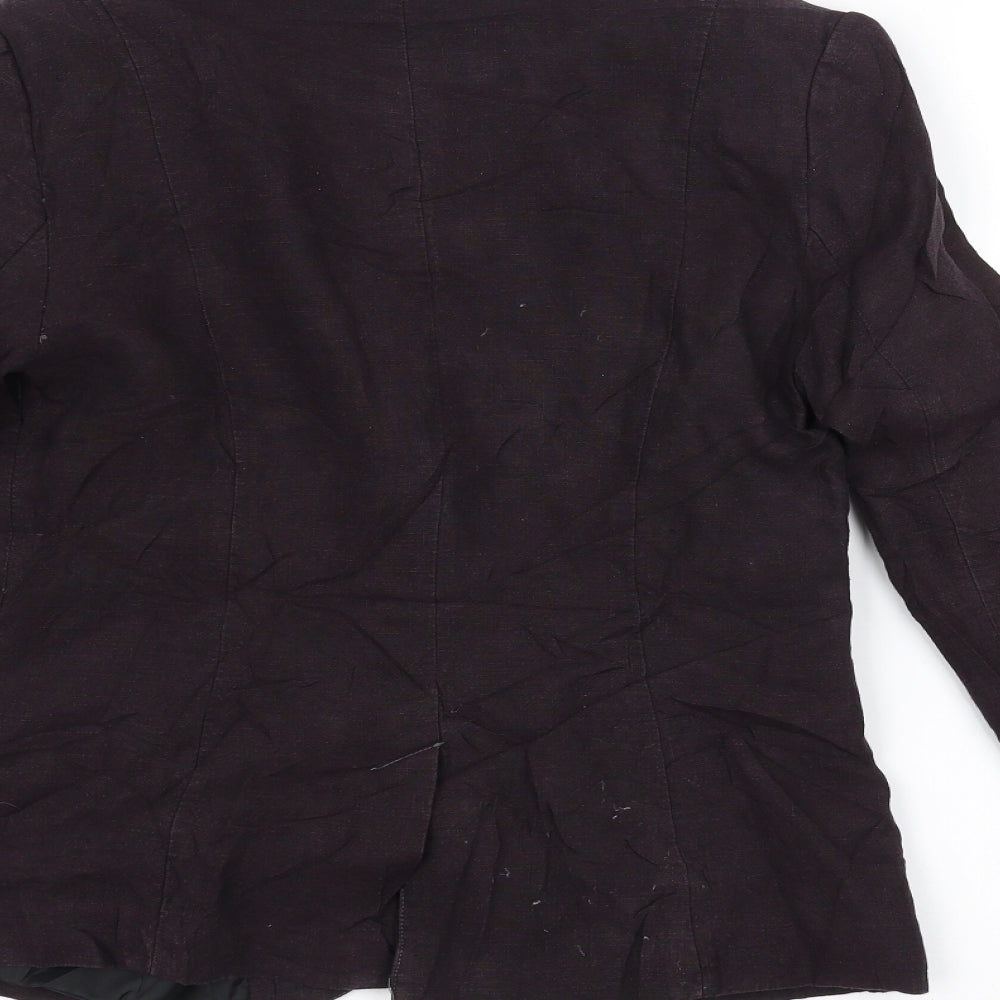 Womens UK Size 10 H&M Purple Jacket