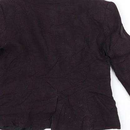 Womens UK Size 10 H&M Purple Jacket