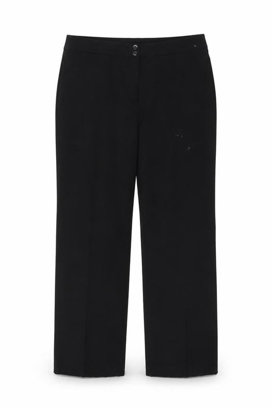 Womens UK Size 16 C.M.D Regular Fit  Black Trousers