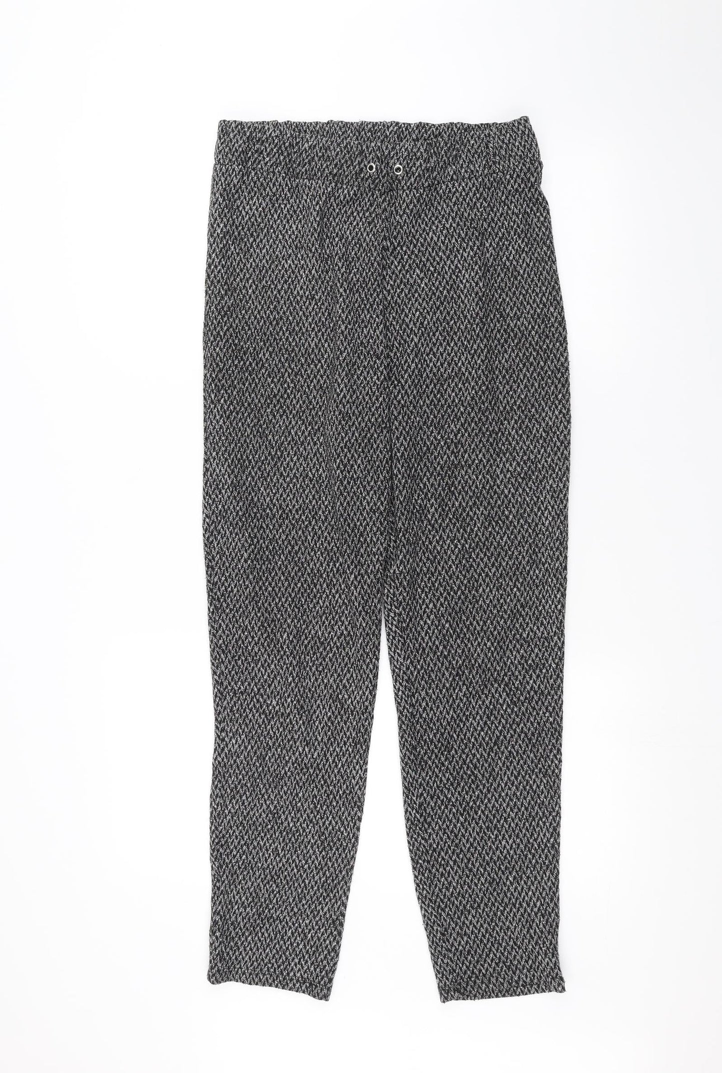 TU Womens Grey   Trousers  Size 10 L25 in