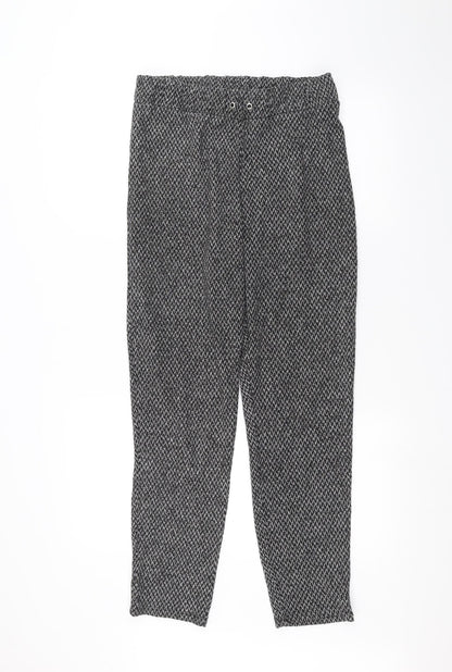 TU Womens Grey   Trousers  Size 10 L25 in