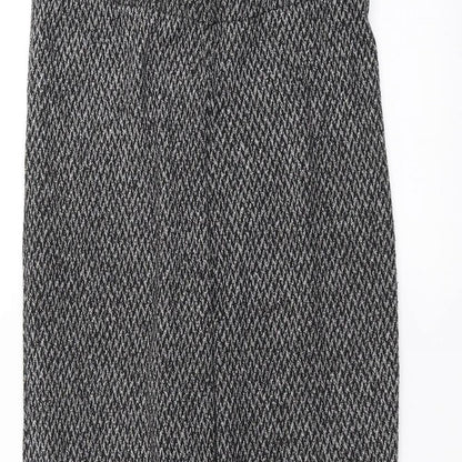 TU Womens Grey   Trousers  Size 10 L25 in