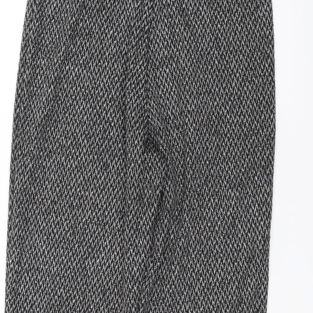 TU Womens Grey   Trousers  Size 10 L25 in