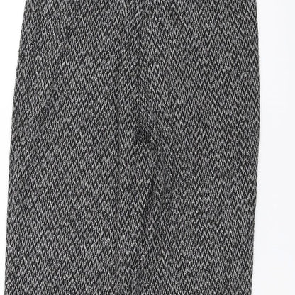 TU Womens Grey   Trousers  Size 10 L25 in