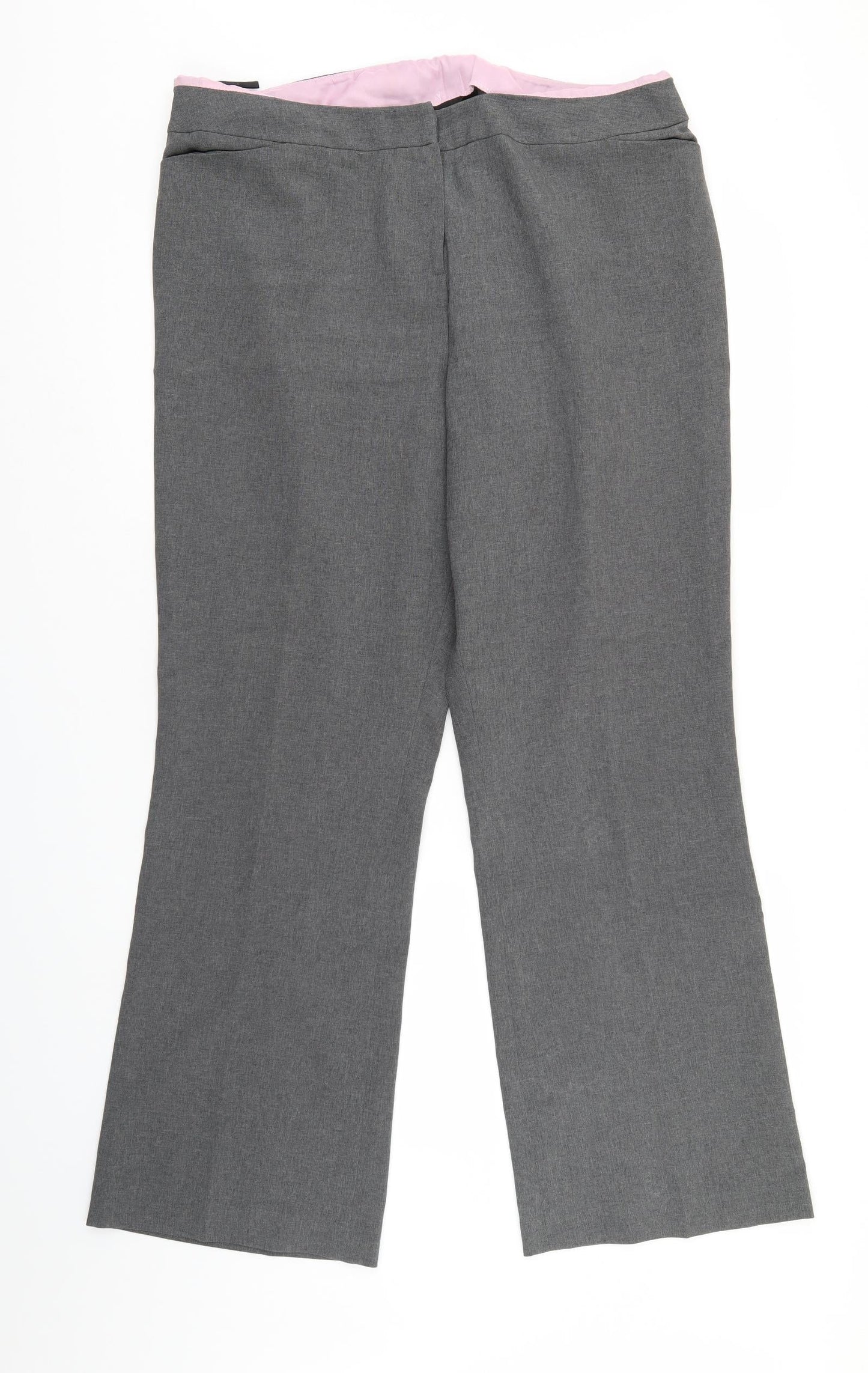 Womens UK Size 18 Dorothy Perkins Regular Fit  Grey Trousers