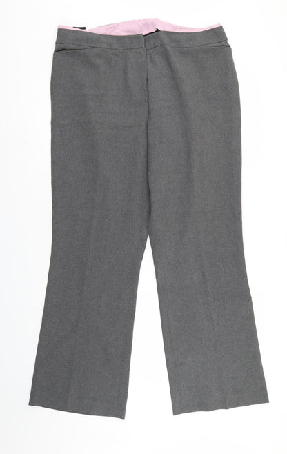 Womens UK Size 18 Dorothy Perkins Regular Fit  Grey Trousers