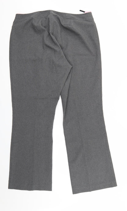 Womens UK Size 18 Dorothy Perkins Regular Fit  Grey Trousers