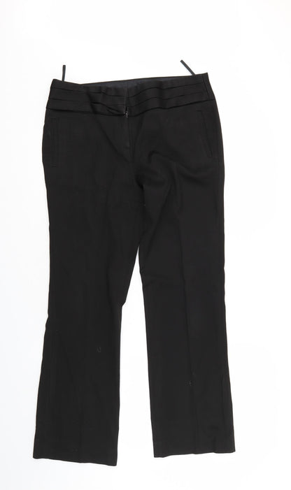 Principles Womens Black   Trousers  Size 12 L29 in