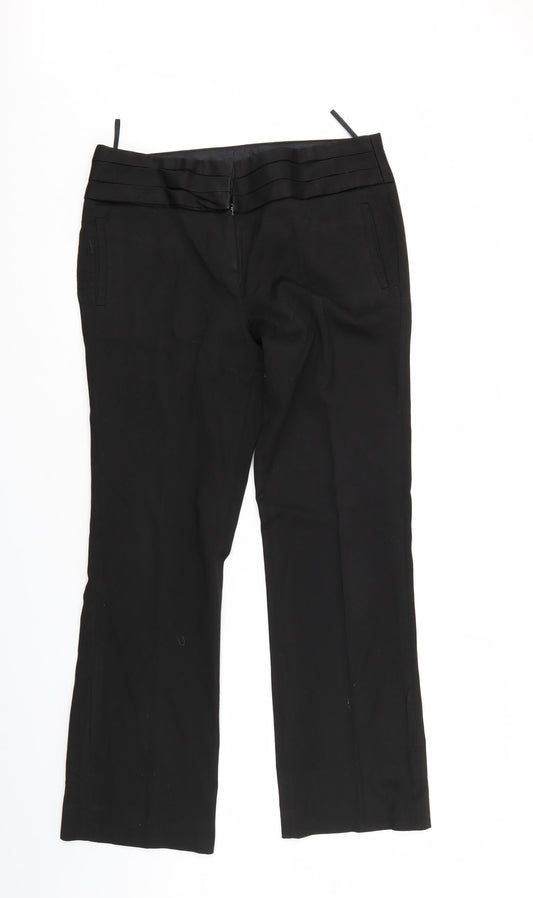 Principles Womens Black   Trousers  Size 12 L29 in