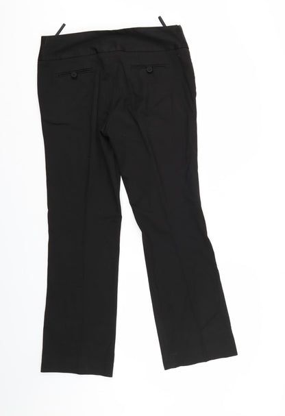 Principles Womens Black   Trousers  Size 12 L29 in