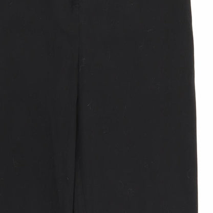 Womens UK Size 12 NEXT Regular Fit  Black Trousers