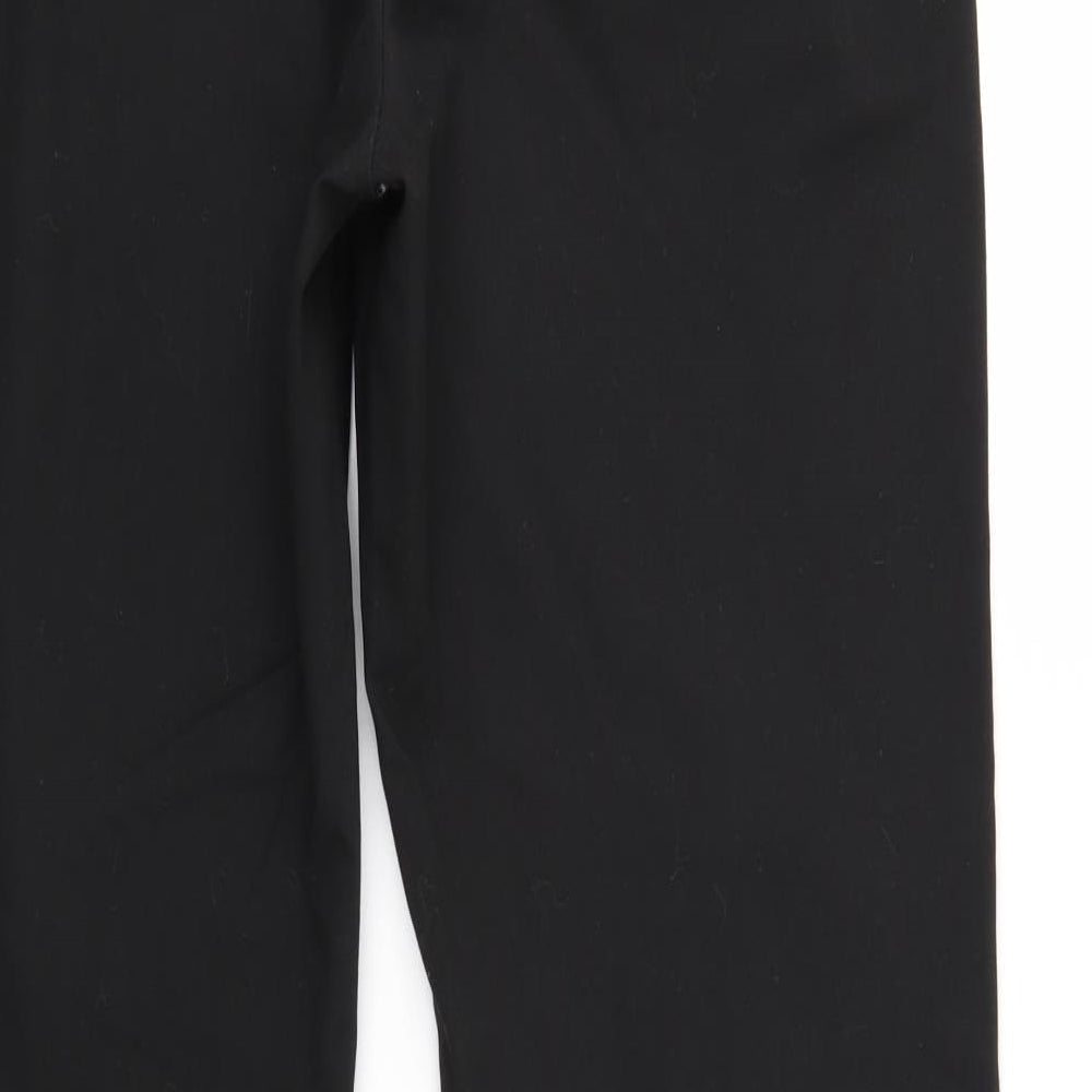 Womens UK Size 12 NEXT Regular Fit  Black Trousers