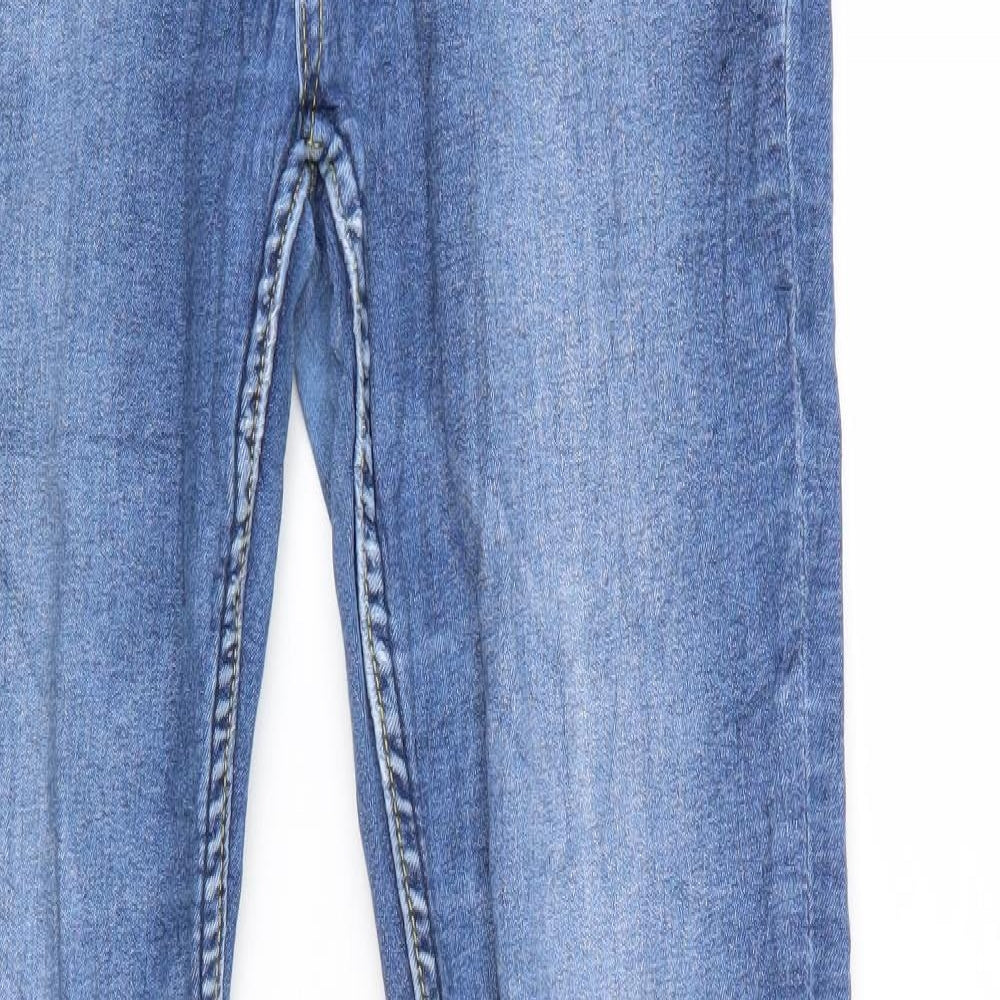 157 Womens Blue  Denim Tapered Jeans Size M L31 in