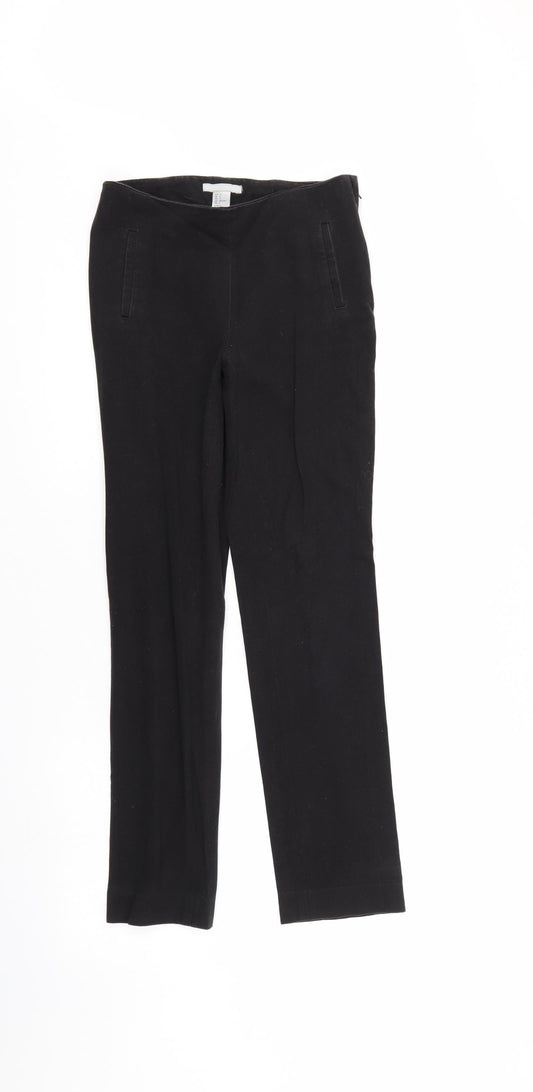 Womens UK Size 6 H&M Regular Fit Straight Black Jeans