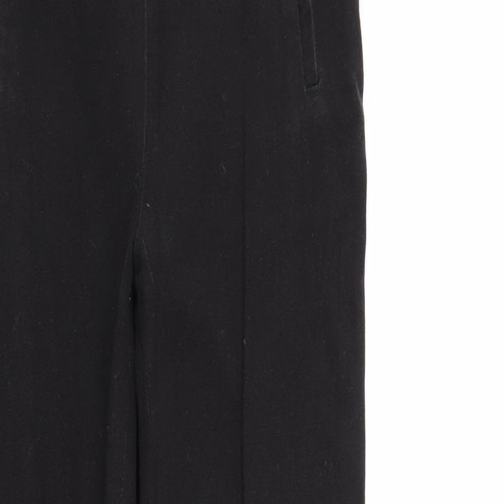 Womens UK Size 6 H&M Regular Fit Straight Black Jeans