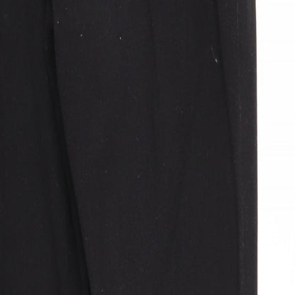 Womens UK Size 6 H&M Regular Fit Straight Black Jeans