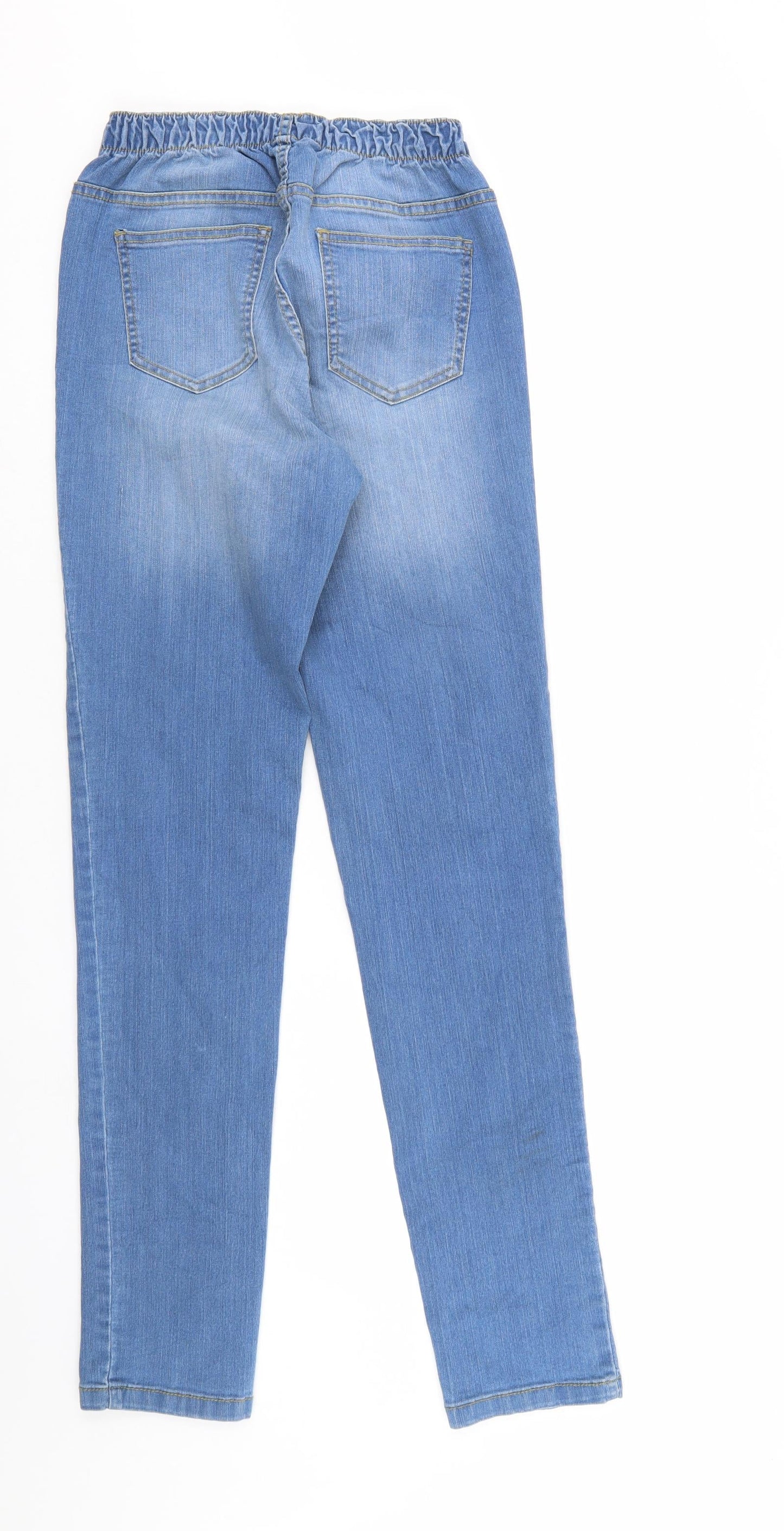 Womens UK Size 25 in Preworn Regular Fit Jegging Blue Jeans