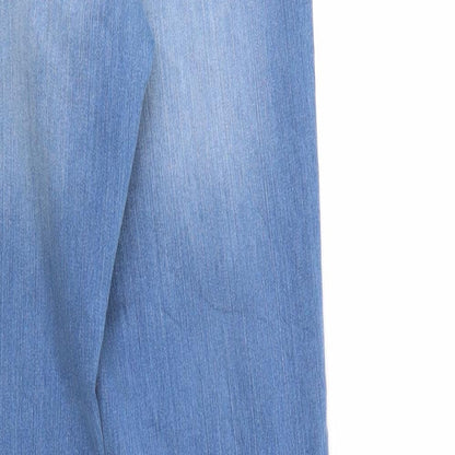 Womens UK Size 25 in Preworn Regular Fit Jegging Blue Jeans