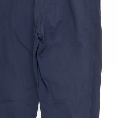 Bialcon Womens Blue   Trousers  Size 12 L26 in