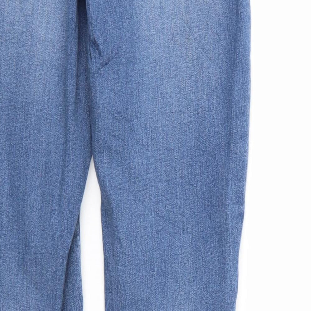 Womens UK Size  VILA Regular Fit Tapered Blue Jeans