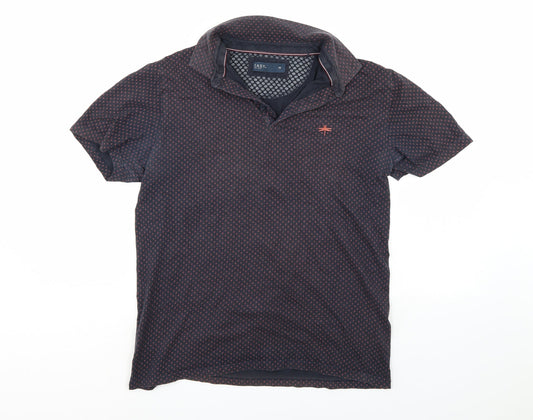 Easy Mens Blue    Polo Size M