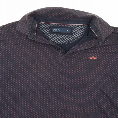 Easy Mens Blue    Polo Size M