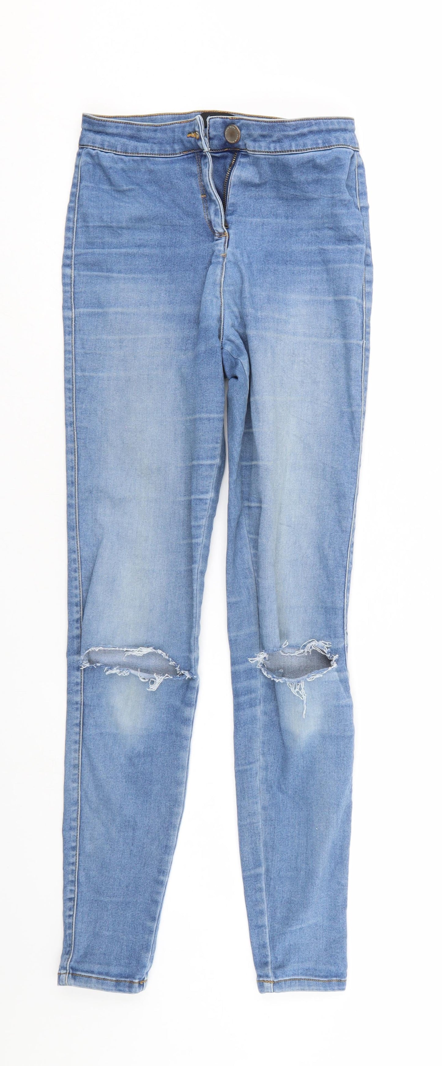 /Denim Womens Blue  Denim Jegging Jeans Size 8 L28 in