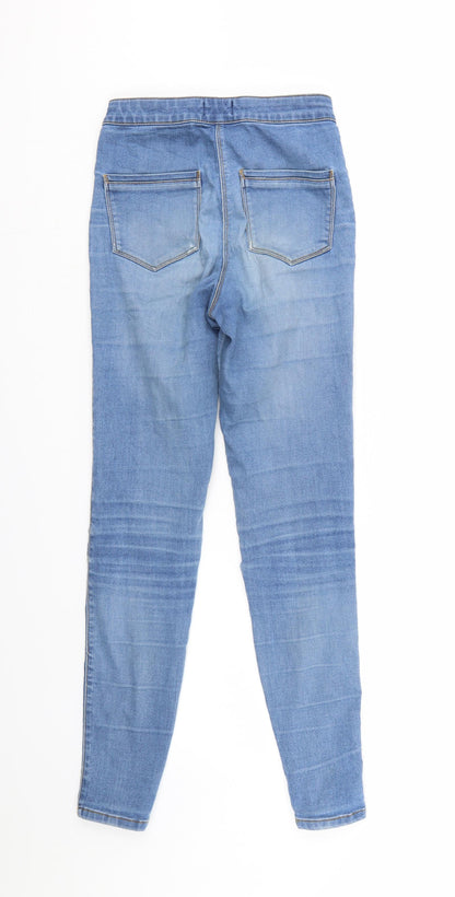 /Denim Womens Blue  Denim Jegging Jeans Size 8 L28 in