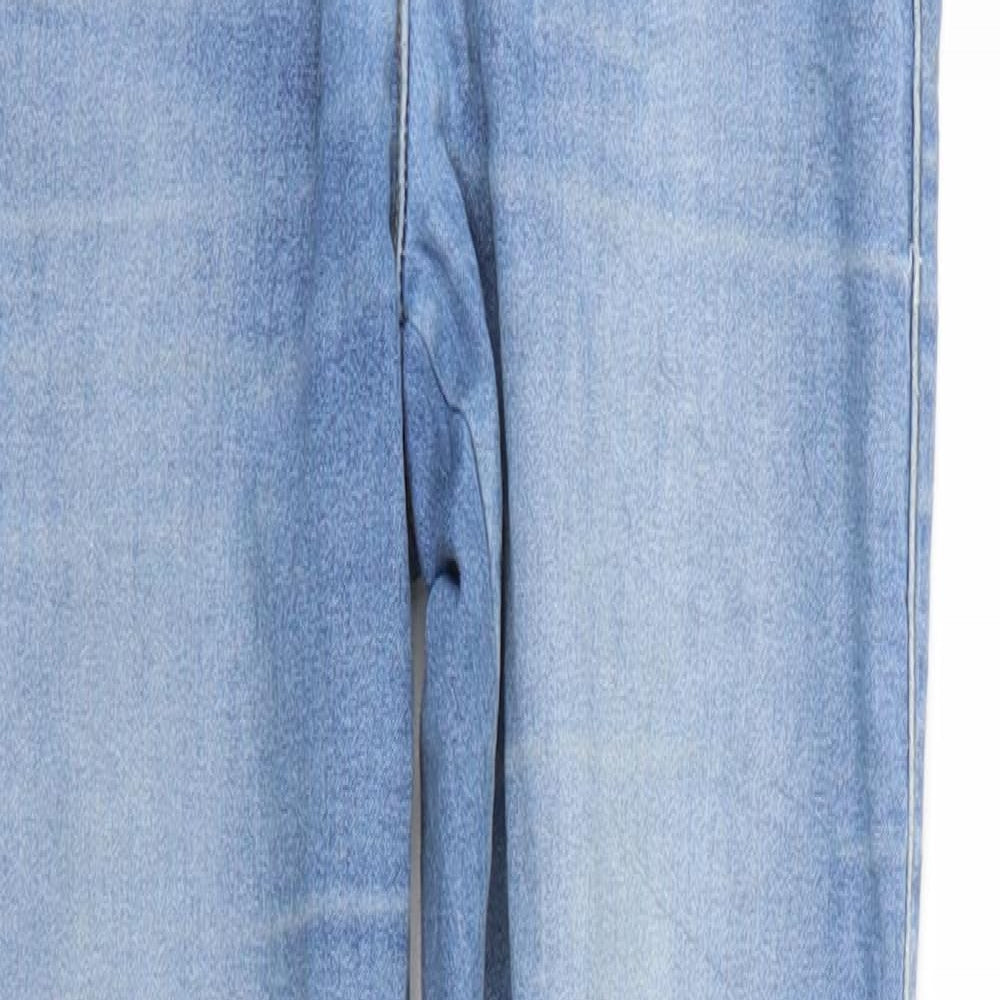 /Denim Womens Blue  Denim Jegging Jeans Size 8 L28 in