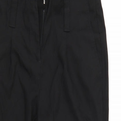 Womens UK Size 8 NEXT Regular Fit  Black Trousers