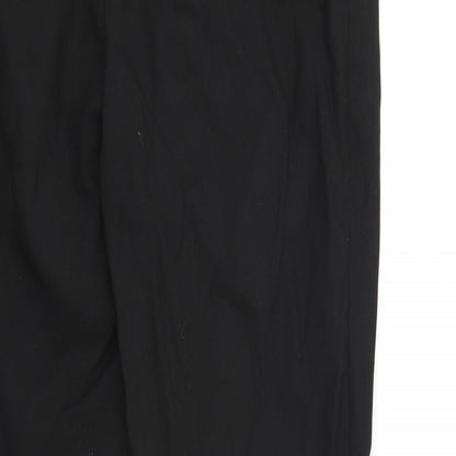 Womens UK Size 8 NEXT Regular Fit  Black Trousers