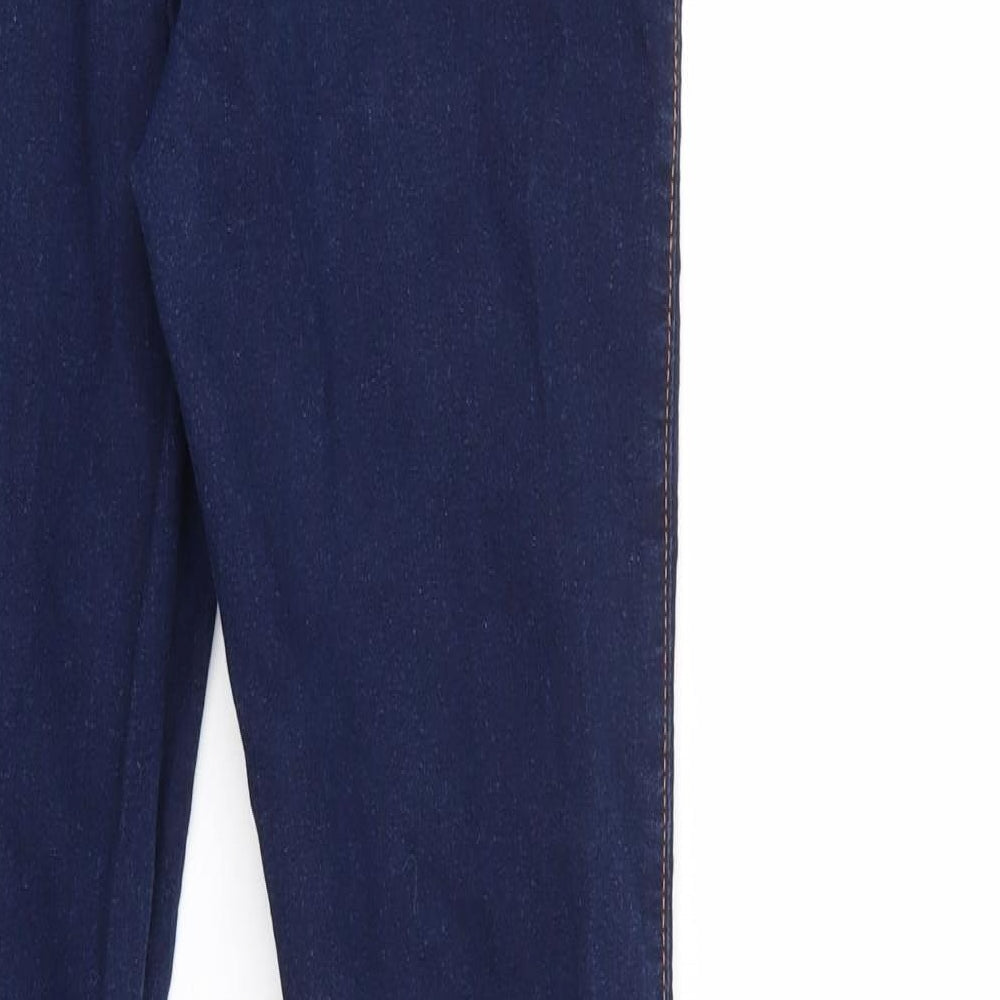 Denim & Co. Womens Blue  Denim Jegging Jeans Size 8 L26 in