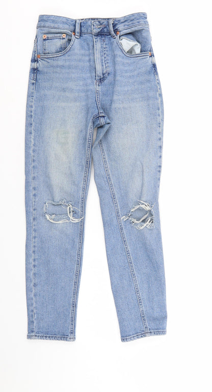 ASOS Mens Blue  Denim Straight Jeans Size 26 L28 in